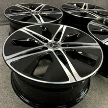 Laden Sie das Bild in den Galerie-Viewer, 4x Alufelge 18 Zoll 7.5" 5x112 49ET Glanz Schwarz A1774010500 Mercedes-Benz W177 FEL5716891645zw