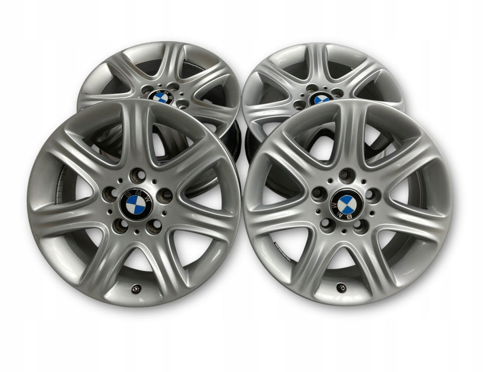 4x Alufelge 16 Zoll 7.0" 5x120 40ET Silber BMW 1 F21 F20 Rim Wheel FEL1078525125uh