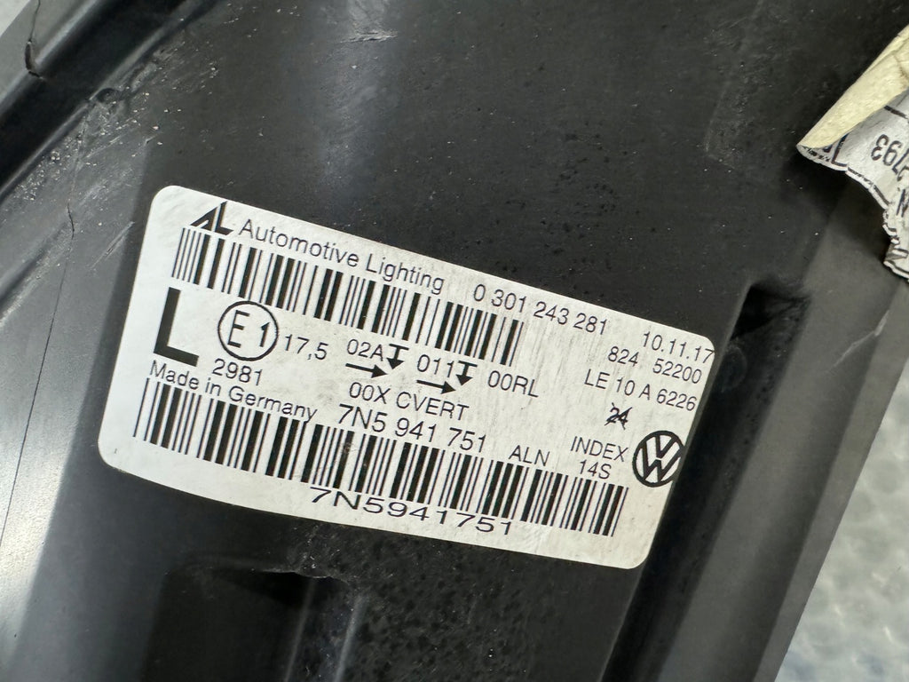 Frontscheinwerfer Seat Alhambra 7N5941751 Links Scheinwerfer Headlight