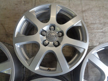 Load image into Gallery viewer, 4x Alufelge 17 Zoll 7.0" 5x112 37ET Glanz Silber 8R0601025E Audi Q5 Rim Wheel FEL7033048977ur