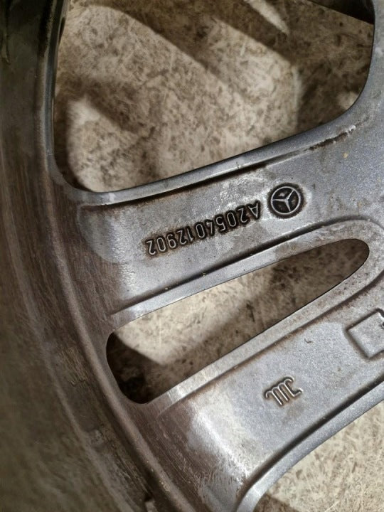 1x Alufelge 18 Zoll 8.5" 5x112 56ET A2054012902 Mercedes-Benz W205 Rim Wheel FEL5699494945nv