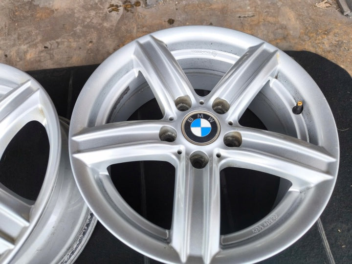 4x Alufelge 16 Zoll 7.0" 5x120 Silber KBA48137 BMW F33 Rim Wheel FEL4202261675lt