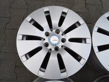 Laden Sie das Bild in den Galerie-Viewer, 4x Alufelge 16 Zoll 6.5" 5x112 38ET Glanz Silber Mercedes-Benz Rim Wheel FEL9836026307ee