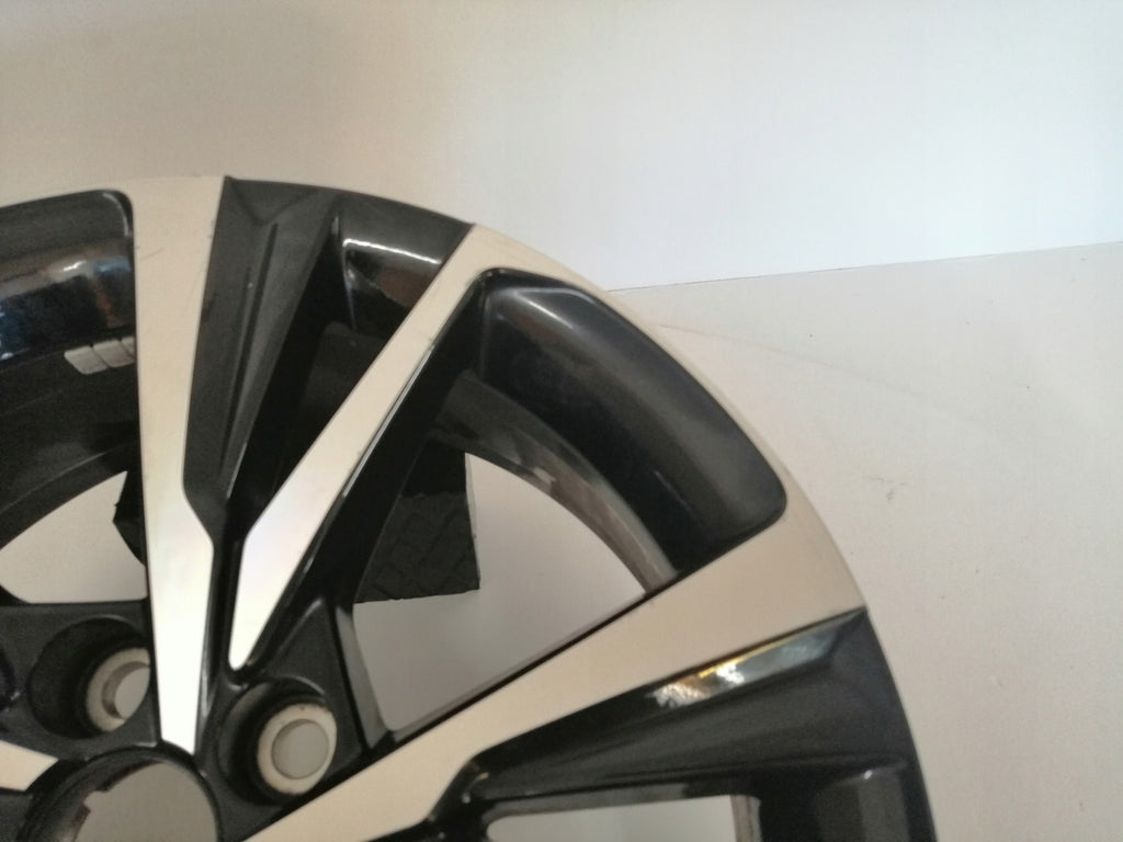 1x Alufelge 18 Zoll 7.0" 5x114.3 35ET Glanz Schwarz Toyota C-Hr Chr Rim Wheel FEL4530462783la