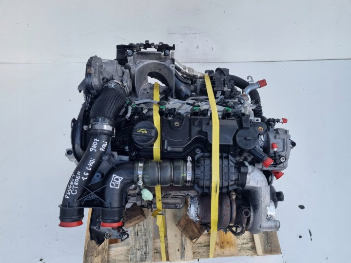 Motor Citroën II 9HM 9H07 9HH 1.6 HDI 90PS 66kW 125TKm 2007 Diesel Komplett MOT3621053521vh