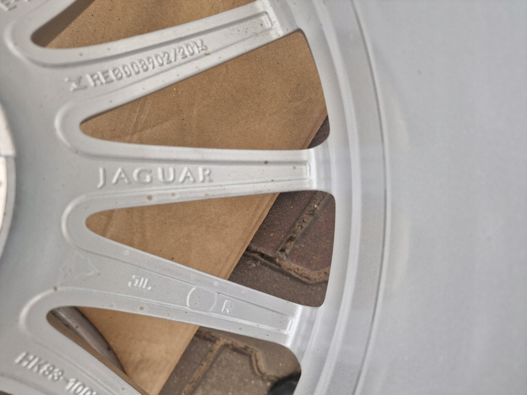 1x Alufelge 18 Zoll 7.5" 5x108 45ET Glanz Silber HK83-1007-AA Jaguar F Pace FEL3278735626zt