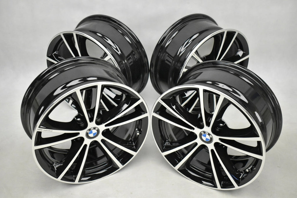 4x Alufelge 17 Zoll 7.5" 5x112 27ET Glanz Silber 6863417 BMW G31 G30 Rim Wheel FEL6500703357xv