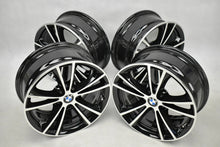 Laden Sie das Bild in den Galerie-Viewer, 4x Alufelge 17 Zoll 7.5" 5x112 27ET Glanz Silber 6863417 BMW G31 G30 Rim Wheel FEL6500703357xv
