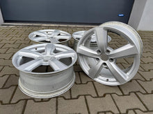 Laden Sie das Bild in den Galerie-Viewer, 4x Alufelge 17 Zoll 7.5" 5x112 48ET Glanz Silber Audi A4 A3 Rim Wheel FEL2690395664mg
