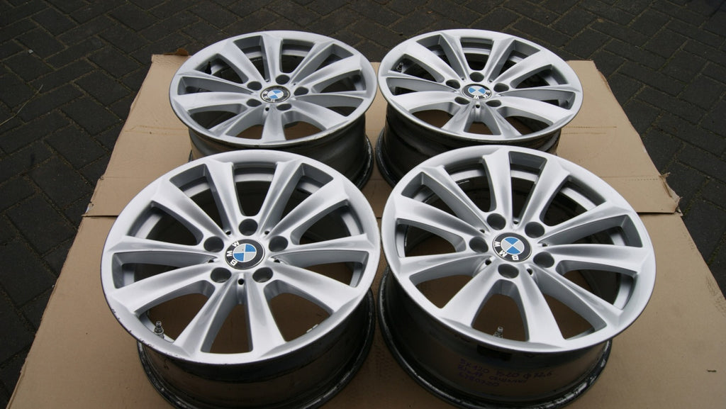 4x Alufelge 17 Zoll 8.0" 5x120 30ET Matt Silber 6780720 BMW Rim Wheel FEL2679136854fb