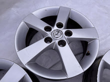 Load image into Gallery viewer, 4x Alufelge 15 Zoll 6.0" 5x114.3 52 5ET Silber Mazda I Rim Wheel FEL1253561721mc