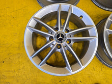 Laden Sie das Bild in den Galerie-Viewer, 4x Alufelge 16 Zoll 6.5" 5x112 44ET Glanz Silber A1774010100 Mercedes-Benz W177 FEL5404264174yv