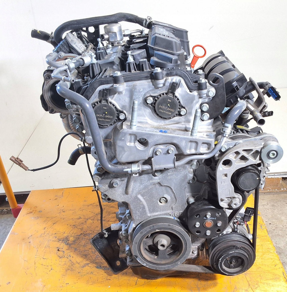 Motor Hyundai Tucson G4FP 1.6 TGDI 47TKm Benzin Engine Komplett