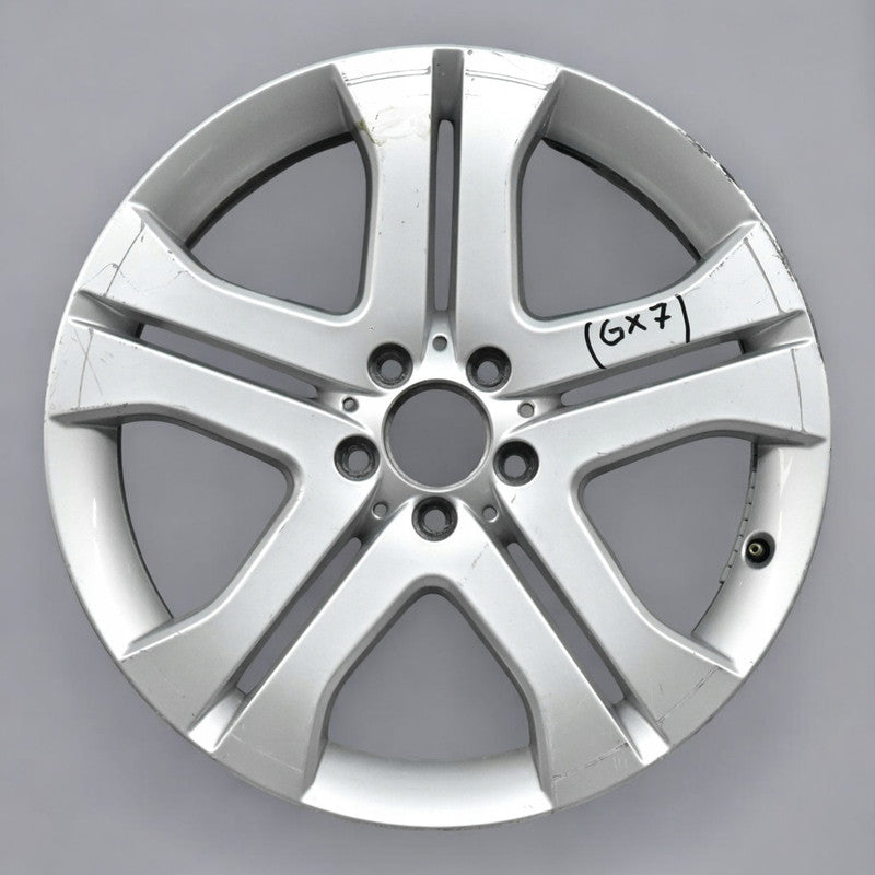 1x Alufelge 19 Zoll 8.0" 5x112 60ET Glanz Silber A1644014802 Mercedes-Benz W164