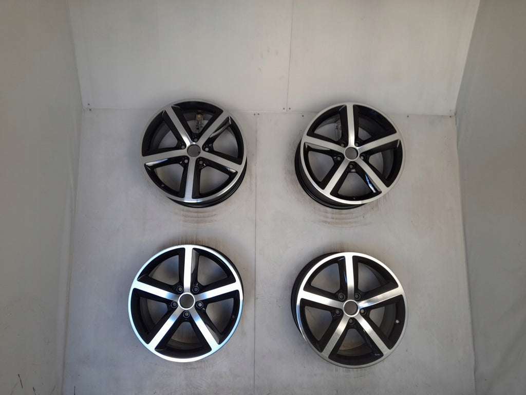 1x Alufelge 17 Zoll 7.5" 5x112 56ET Glanz Schwarz 8P0601025AL Audi Rim Wheel FEL2059787290vr