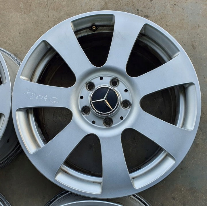 4x Alufelge 17 Zoll 7.5" 5x112 47 5ET A2044013502 Mercedes-Benz X204 Rim Wheel FEL3993629353tw