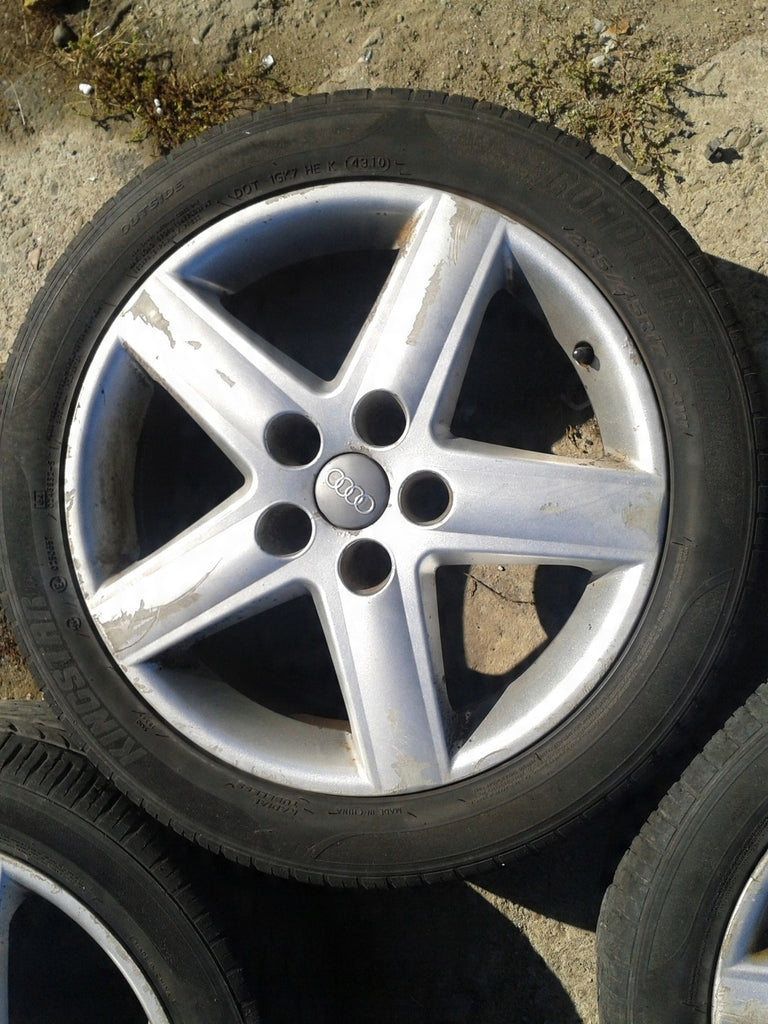 1x Alufelge 17 Zoll " Audi A4 B6 Rim Wheel