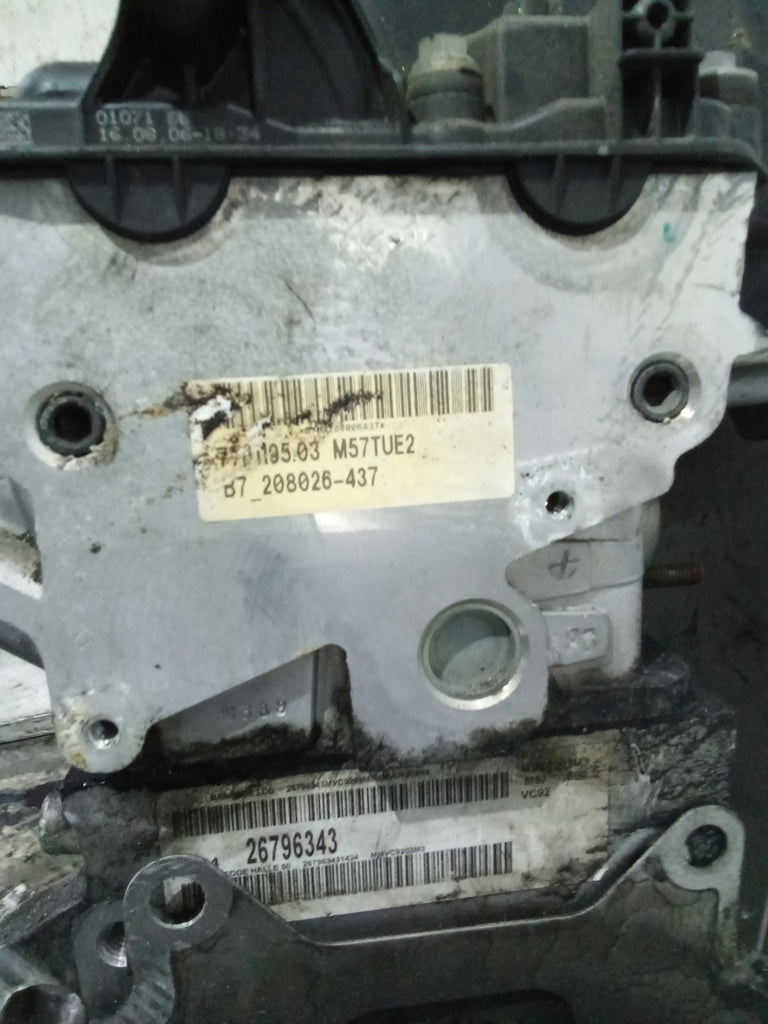 Motor BMW E90 306D3 3.0 191TKm Diesel Engine Unkomplett