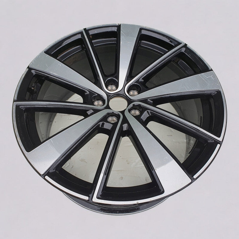 1x Alufelge 19 Zoll 9.0" 5x108 53ET Glanz Schwarz 32134523 Polestar 2 1