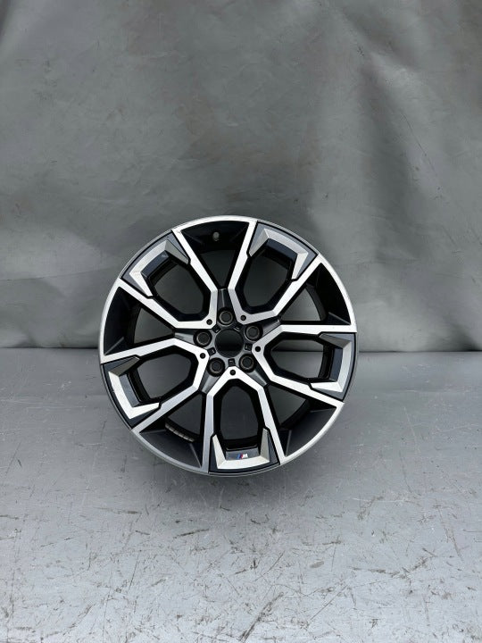 1x Alufelge 19 Zoll 8.0" 5x112 47ET Glanz Graphit 8092163 BMW X1 F48 Rim Wheel FEL1454207595fa