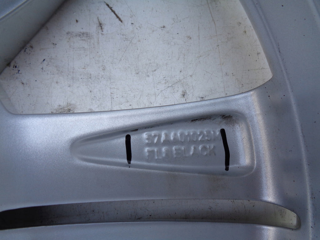 1x Alufelge 18 Zoll 7.0" 5x112 45ET Matt Silber 57A601025M Skoda Rim Wheel FEL7471144658vy