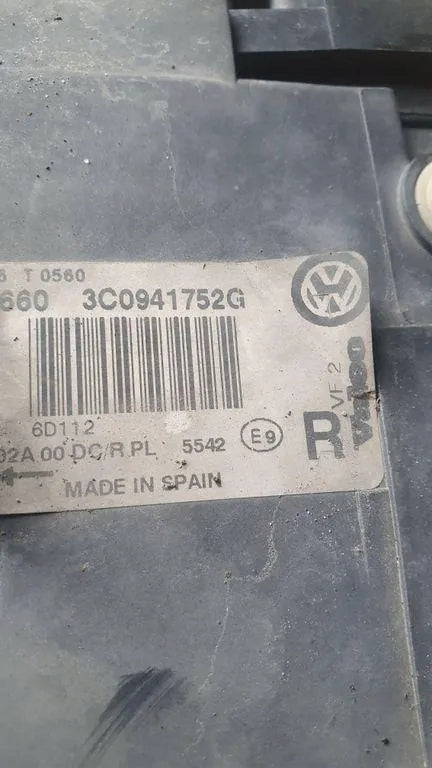 Frontscheinwerfer VW Passat B7 Alltrack 3C0941752G Rechts Scheinwerfer Headlight SCH8382249657qy