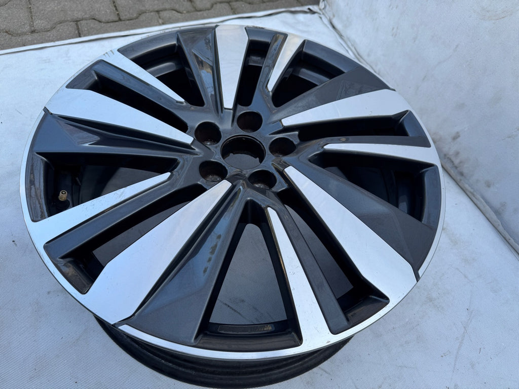 1x Alufelge 19 Zoll 7.0" 5x108 38ET Glanz 9809685477 Peugeot Rim Wheel FEL9057292780pn