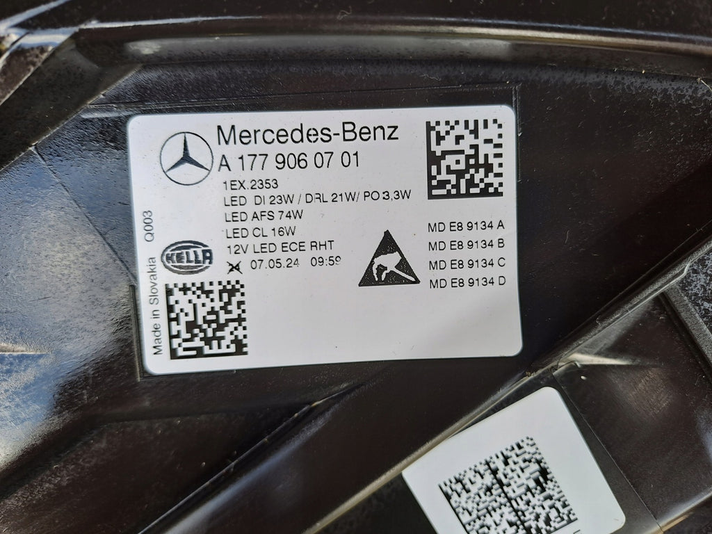 Frontscheinwerfer Mercedes-Benz W177 A1779060701 LED Links Headlight SCH4798378359cy
