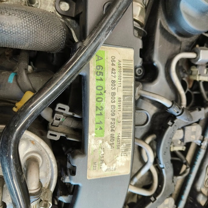Motor Mercedes-Benz W204 OM651911 2.2 CDI 234TKm Diesel Engine Komplett MOT9481811577pb