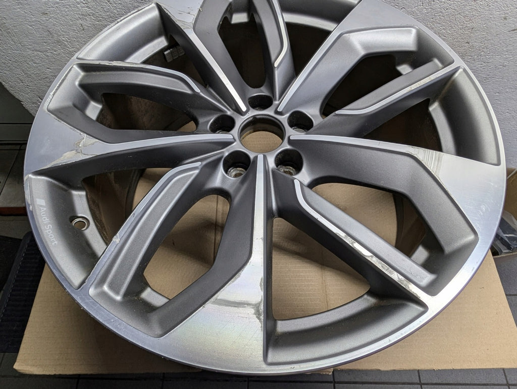 1x Alufelge 20 Zoll 9.0" 5x112 38ET Glanz Graphit 4KE601025E Audi E-Tron Mg FEL9194241825ti