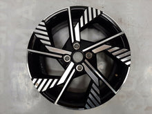 Load image into Gallery viewer, 1x Alufelge 16 Zoll 6.5" 4x100 48ET Glanz Schwarz 52910-K7700 Hyundai I10 Iii FEL7554435209wz