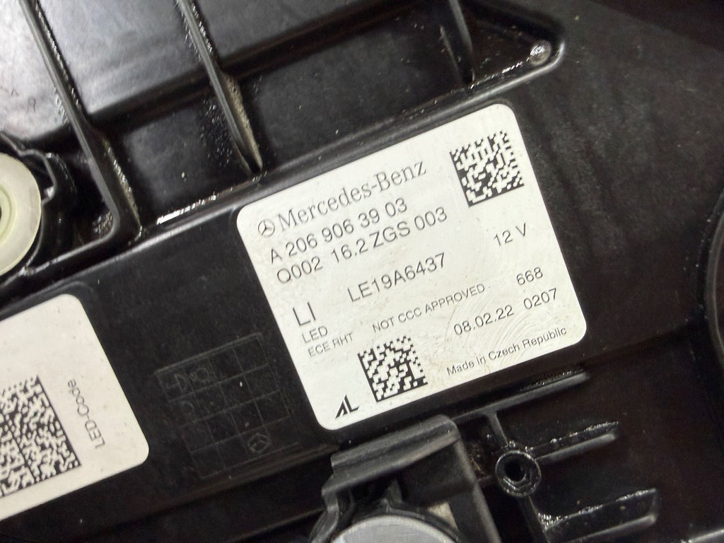 Frontscheinwerfer Mercedes-Benz A2069063903 Links Scheinwerfer Headlight SCH7867393614vj