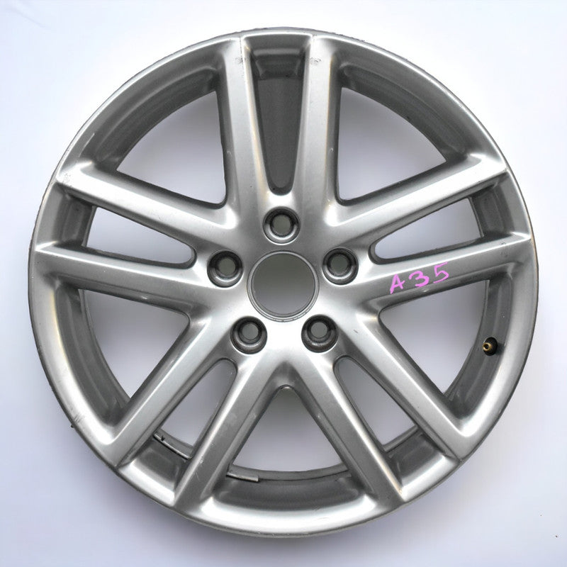 1x Alufelge 17 Zoll 7.0" 5x112 54ET Glanz Silber 1K0601025AF VW Golf V Plus
