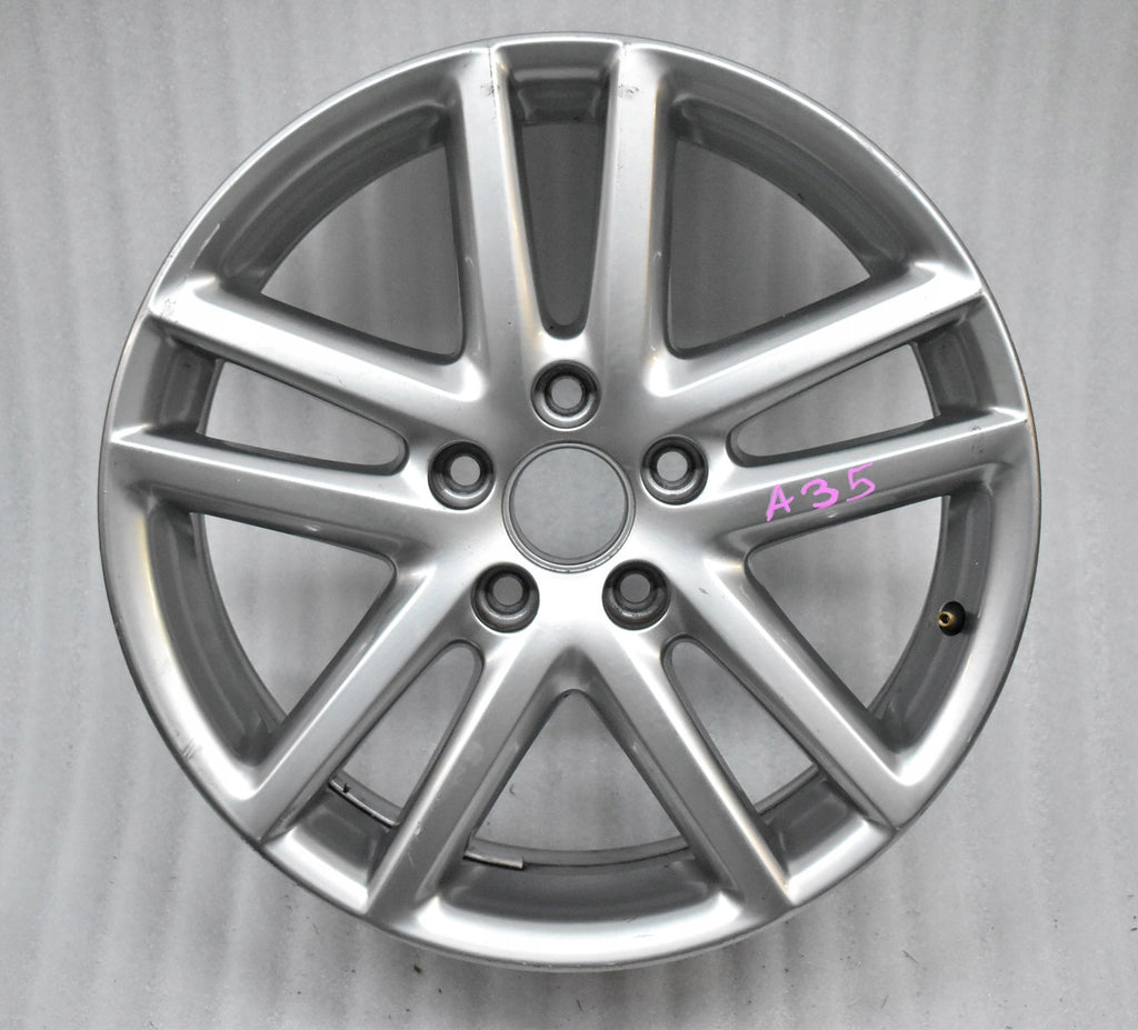 1x Alufelge 17 Zoll 7.0" 5x112 54ET Glanz Silber 1K0601025AF VW Golf V Plus