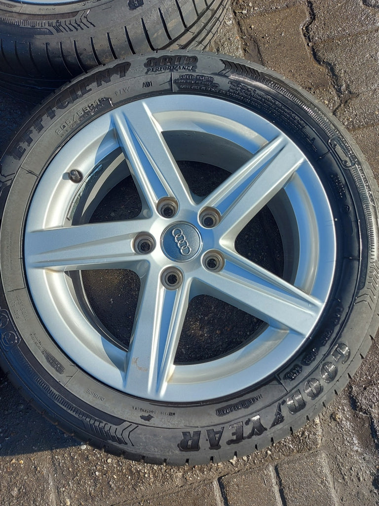 4x Alufelge 16 Zoll 7.0" 5x112 48ET 8V0601025CR Audi A3 Rim Wheel FEL1242291016rd