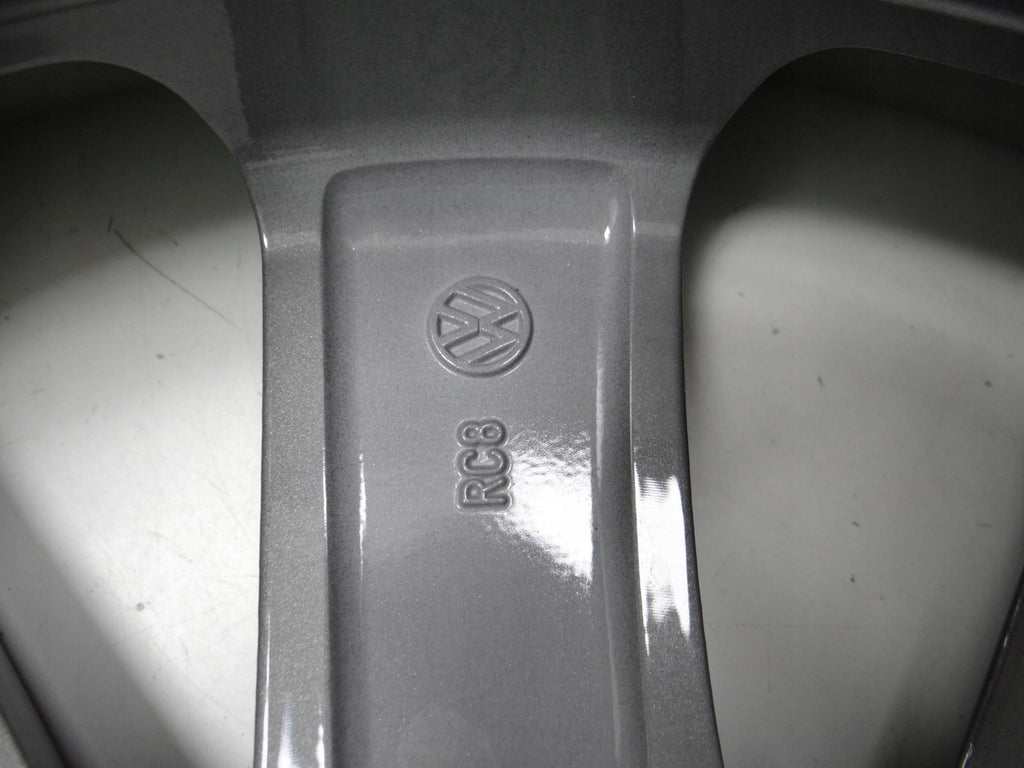 1x Alufelge 16 Zoll 7.0" 5x100 46ET Glanz Schwarz 6R0601025N Mg Polo 6r FEL5407071015pp