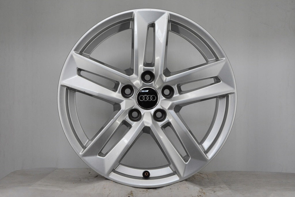4x Alufelge 17 Zoll 7.0" 5x112 42ET Glanz Silber 8W0601025 Audi Rim Wheel FEL9201481678jw