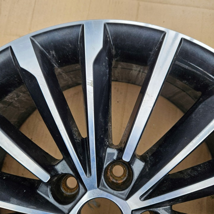1x Alufelge 18 Zoll 7.0" 5x112 43ET Schwarz 565601025L 565601025E Skoda Kodiaq FEL5195224162vu