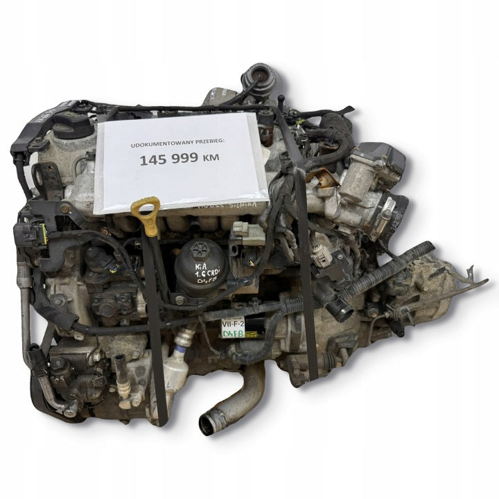 Motor Hyundai Kia Ix20 IV D4FB 1.6 CRDI 116PS 85kW 145TKm 2006 Diesel Komplett MOT5159257033jv