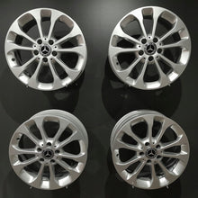 Load image into Gallery viewer, 4x Alufelge 17 Zoll 6.5" 5x112 38ET Glanz Silber A1564011700 Mercedes-Benz X156 FEL4541896400fh