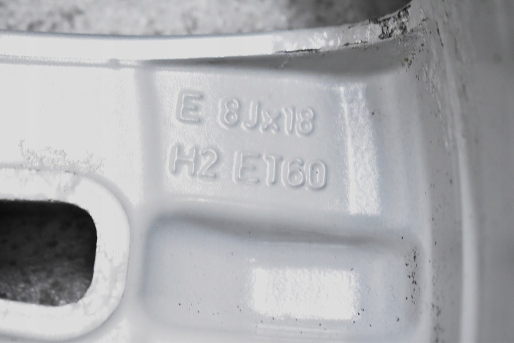 1x Alufelge 18 Zoll 8.0" 5x112 60ET Glanz Silber A1644015702 Mercedes-Benz W164 FEL8737819501lw