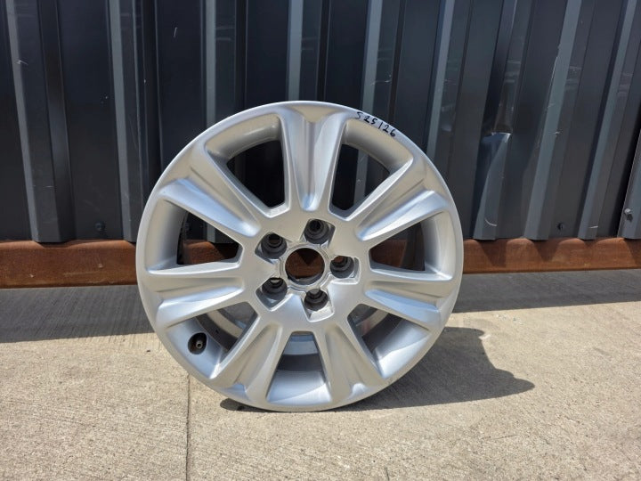 1x Alufelge 15 Zoll 6.5" 5x100 34ET Glanz Silber 8X0601025 Audi A1 I Rim Wheel FEL9738147333jn
