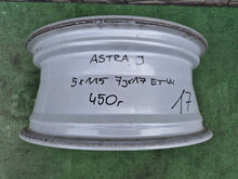 Laden Sie das Bild in den Galerie-Viewer, 1x Alufelge 17 Zoll 5x115 Opel Astra J Rim Wheel FEL6488478606pm