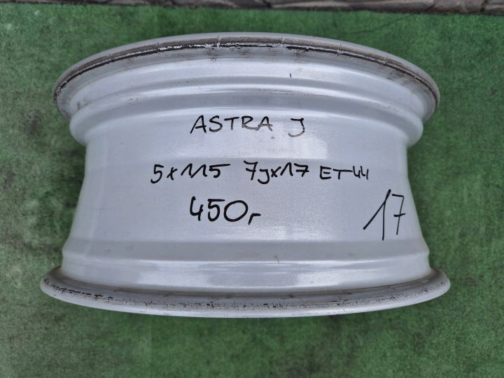 1x Alufelge 17 Zoll 5x115 Opel Astra J Rim Wheel FEL6488478606pm