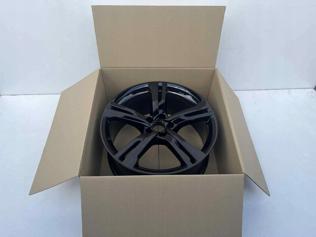 1x Alufelge 20 Zoll 8.5" 5x112 30ET Glanz Schwarz 4K8071490 Audi A6 Rim Wheel FEL4072676129ql