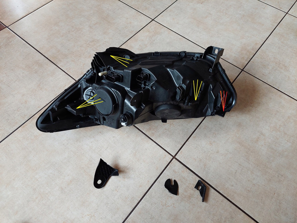 Frontscheinwerfer Renault Captur 260102734R-1 Rechts Scheinwerfer Headlight SCH7310189793hd