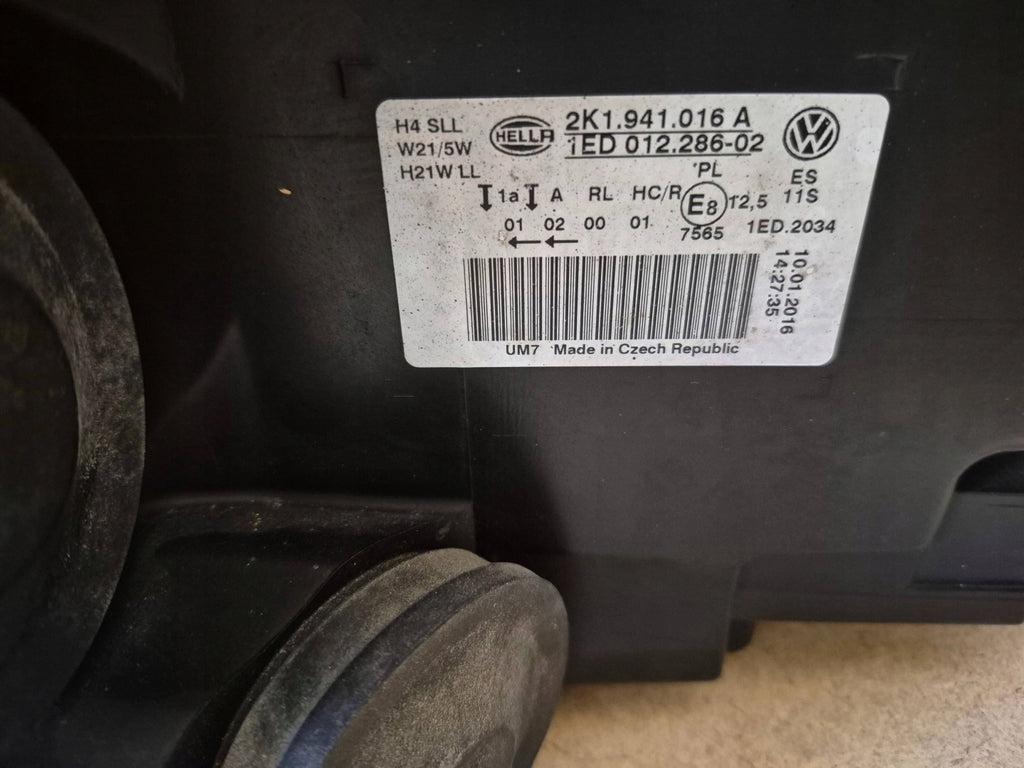 Frontscheinwerfer VW Caddy 2K1941015B 2K1941016A Ein Stück (Rechts oder Links) SCH3360416668bg