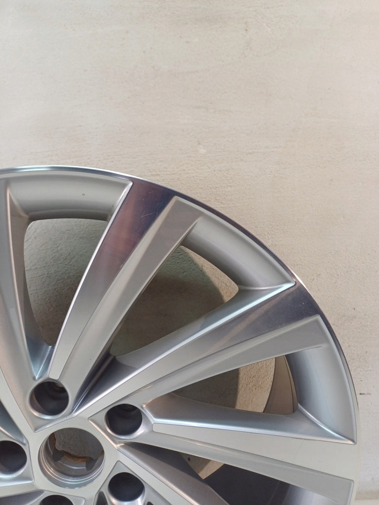 1x Alufelge 18 Zoll 7.5" 5x112 48ET Glanz Silber 5E3601025AS Skoda Octavia Iv FEL8363483368iq