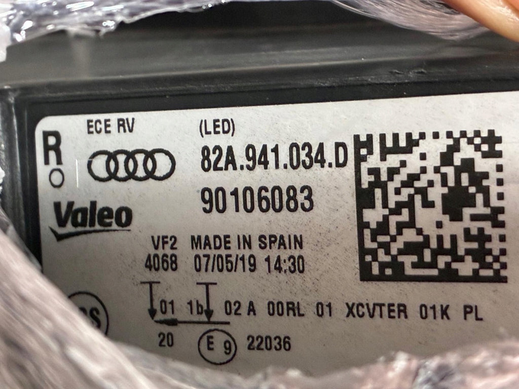 Frontscheinwerfer Audi A1 82A941034D Full LED Rechts Scheinwerfer Headlight SCH6388276314gu