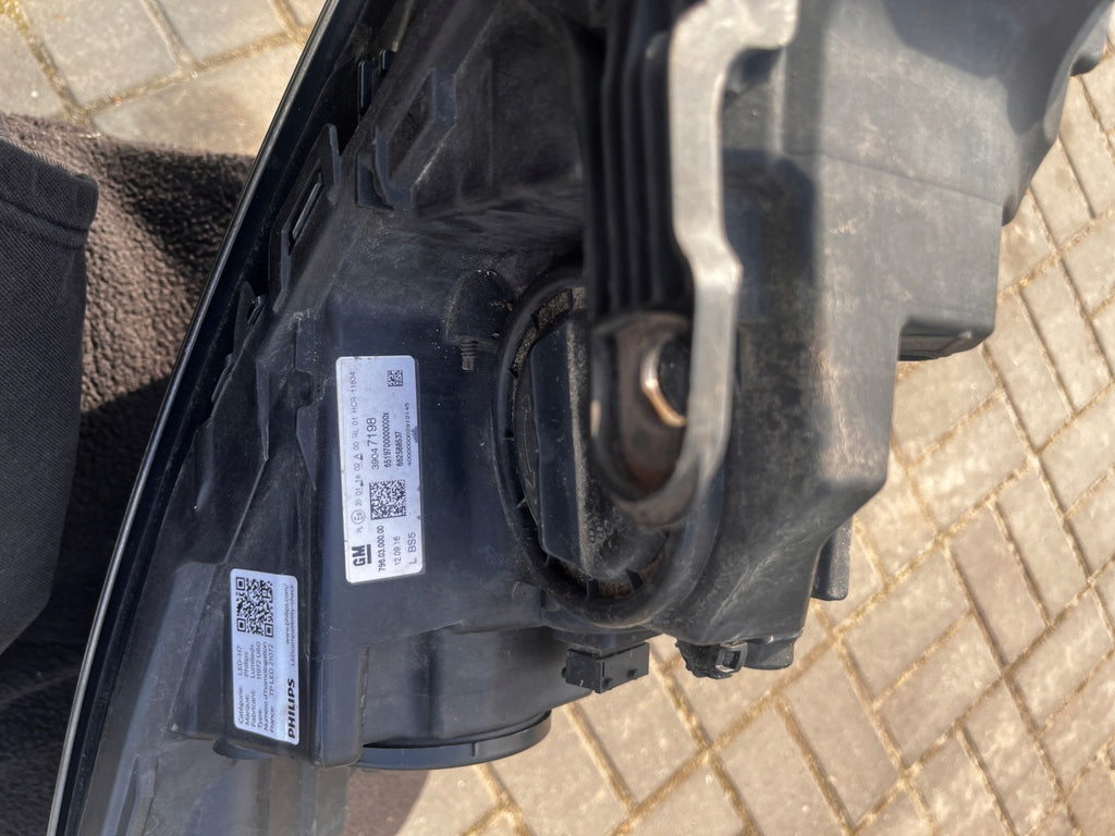 Frontscheinwerfer Opel Astra K 39047198 Links Scheinwerfer Headlight SCH2975790261sa